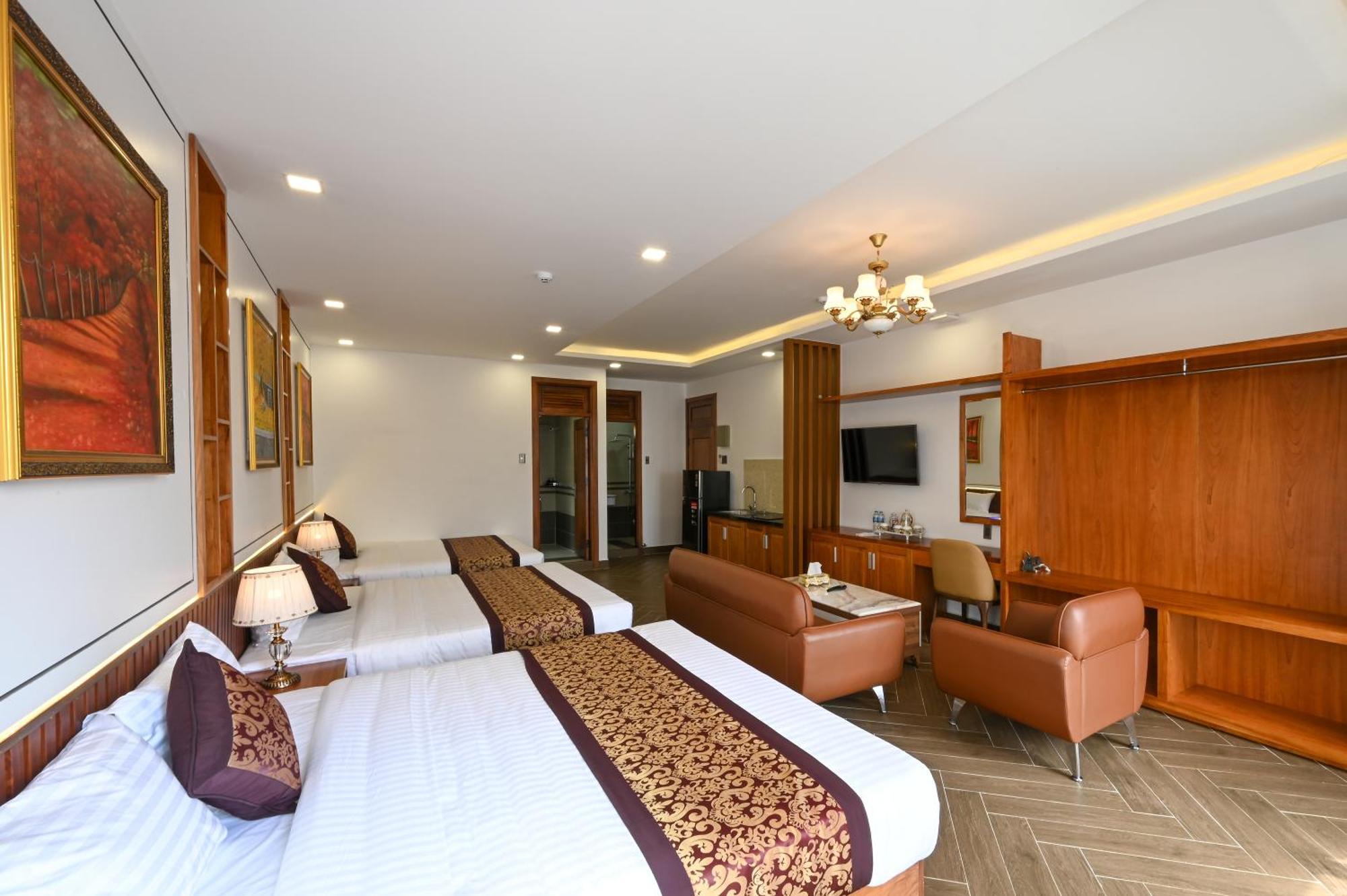 La Fleur Premium Central Apartment Hotel Da Lat Szoba fotó